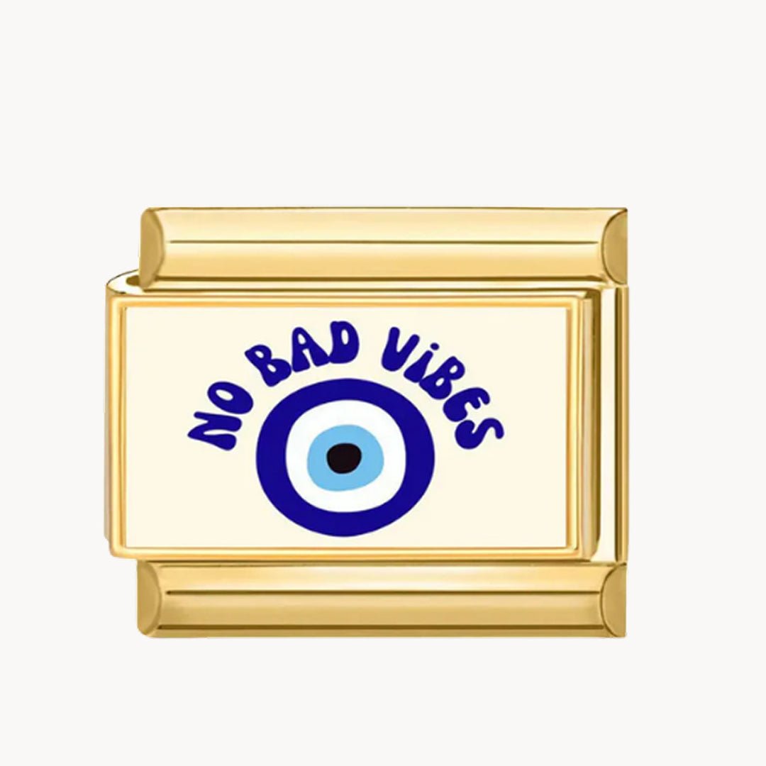 Charm no bad vibes - Italian Charms France