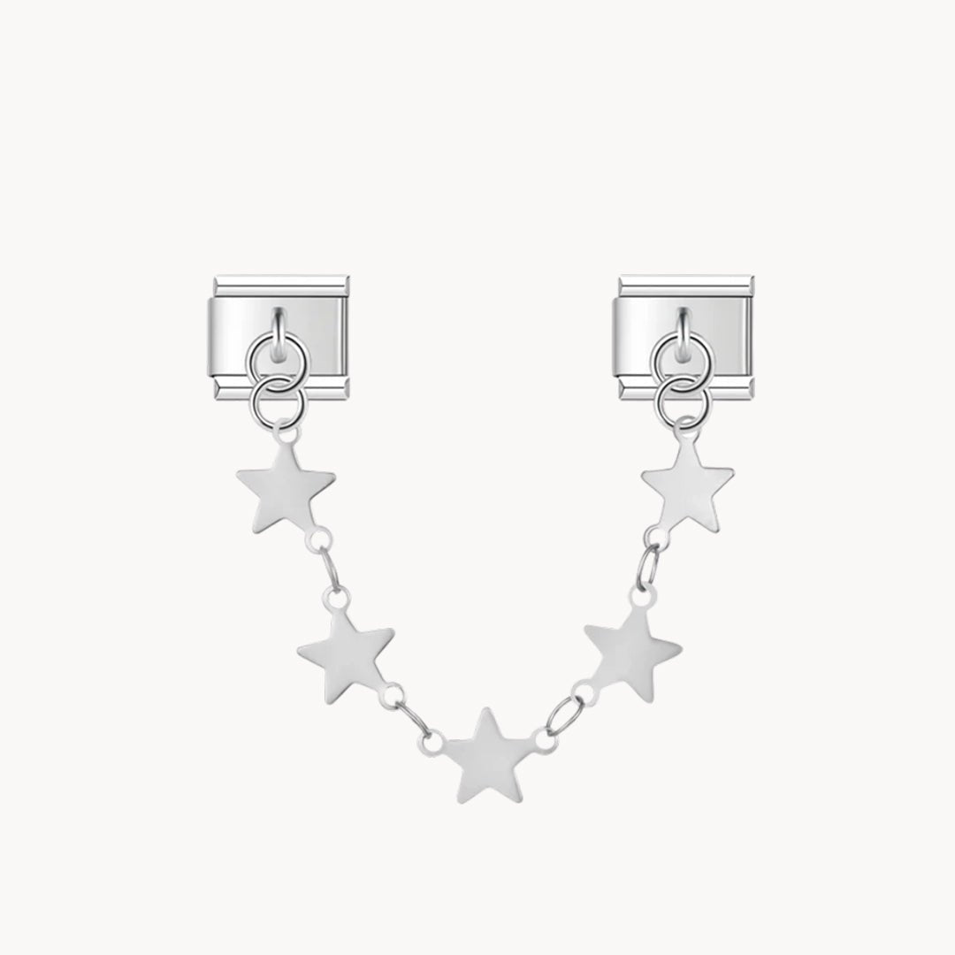 Double charm étoiles - Italian Charms France