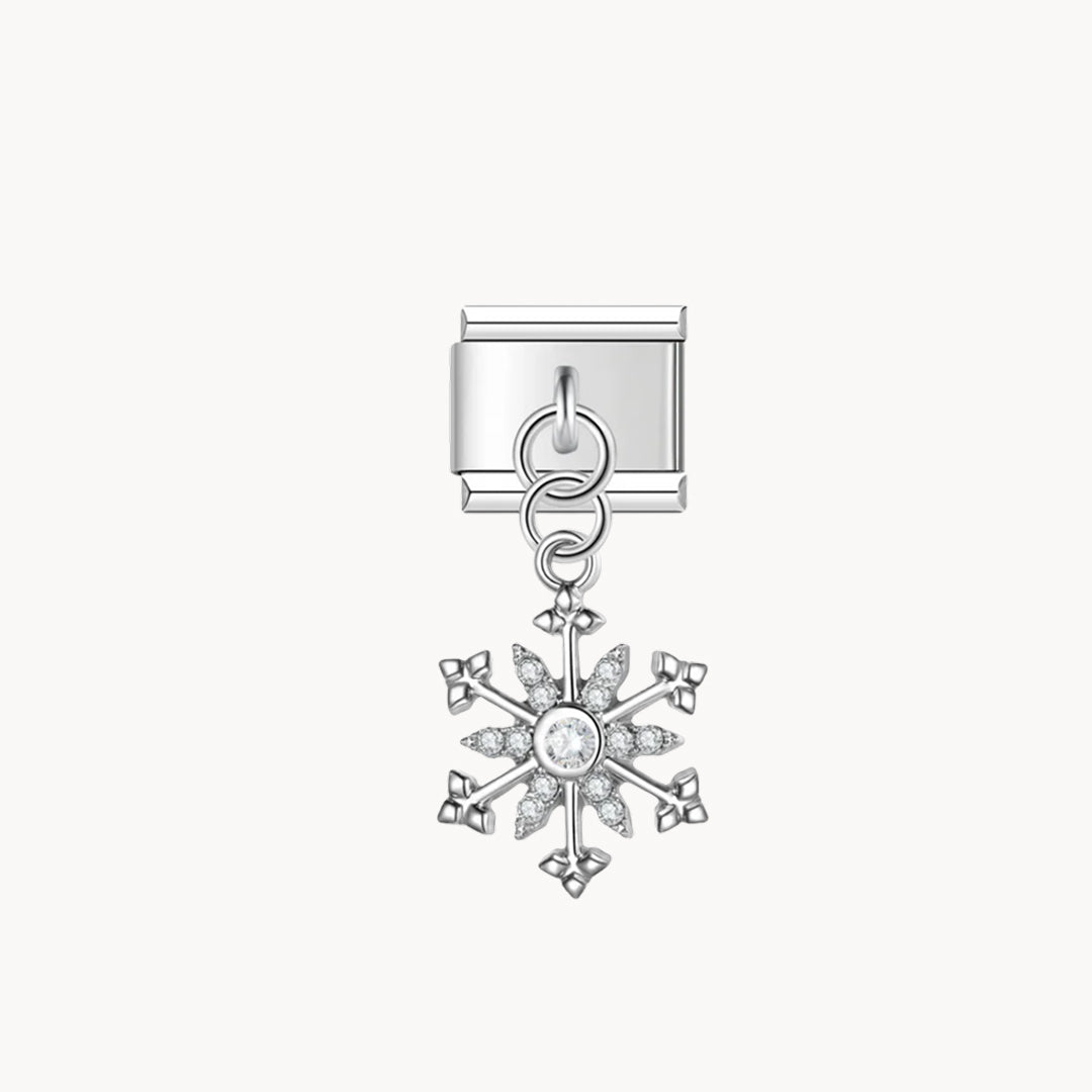 Pendentif flocon de neige - Italian Charms France