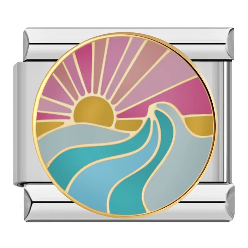 Sunset - Argent - Italian Charms France