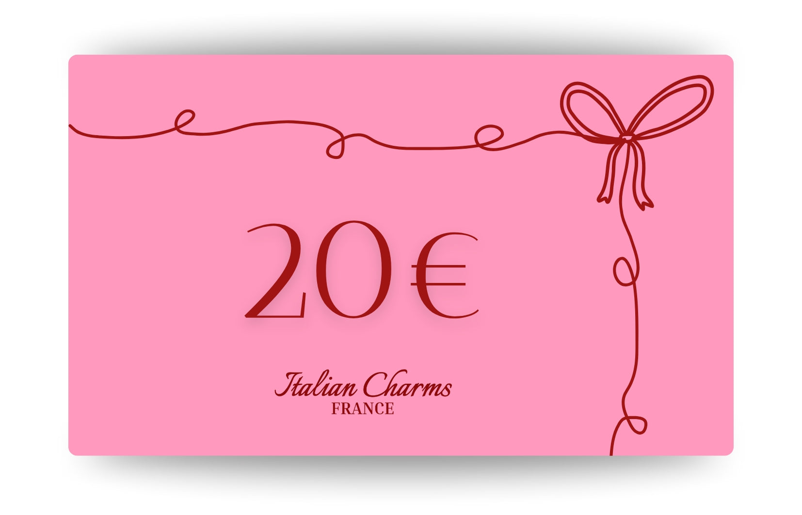 E-Carte Cadeau Italian Charms France