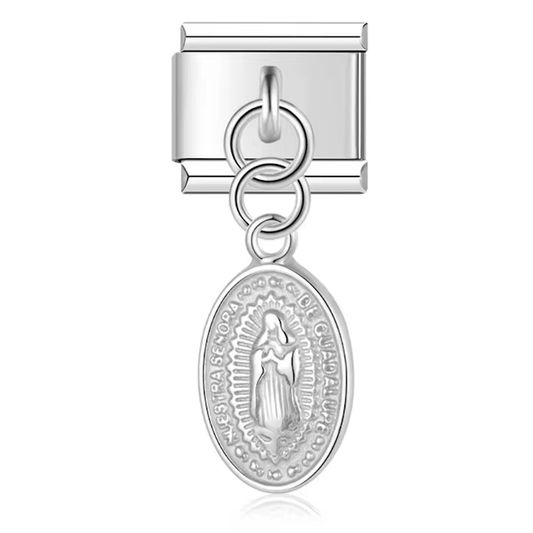 Médaille Vierge - Argent 1 - Italian Charms France