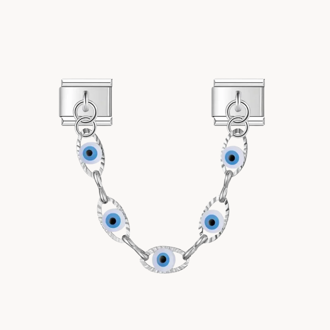 Chaîne œil bleue