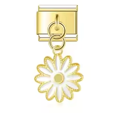 Pendentif Fleur dorée