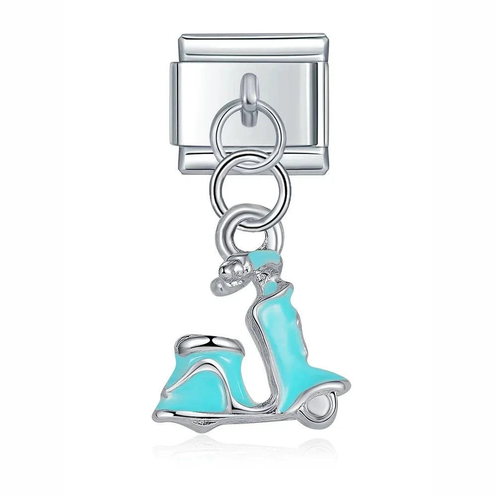 Pendentif scooter - Italian Charms France 