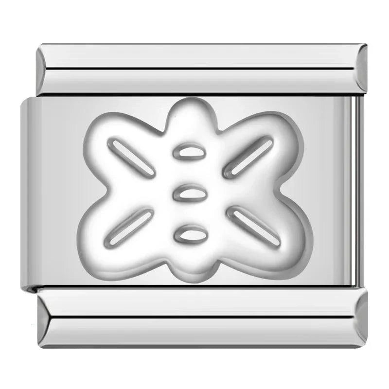 Papillon Argent - Italian Charms France 