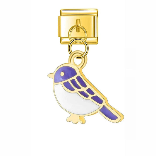 Oiseau lilas - Italian Charms France 