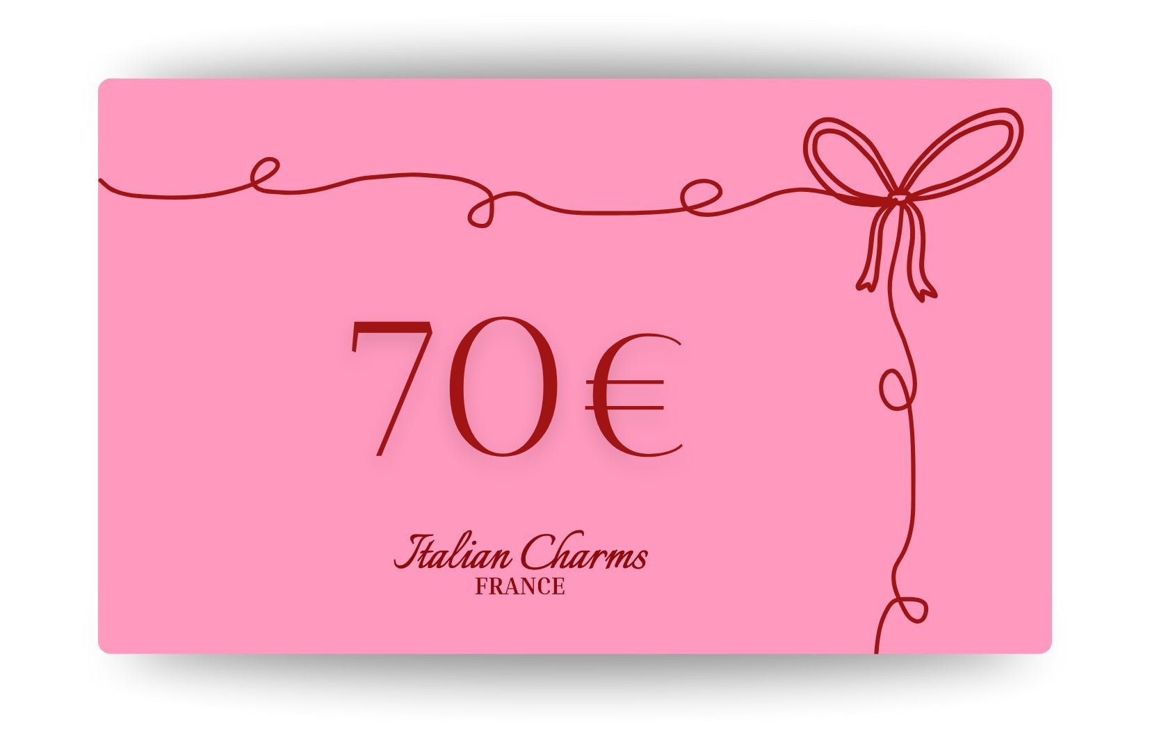 E - Carte Cadeau Italian Charms France - Italian Charms France
