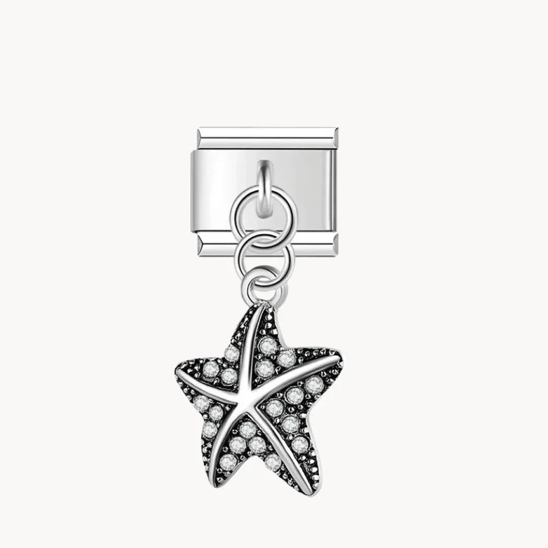 Étoile de mer suspendue - Italian Charms France