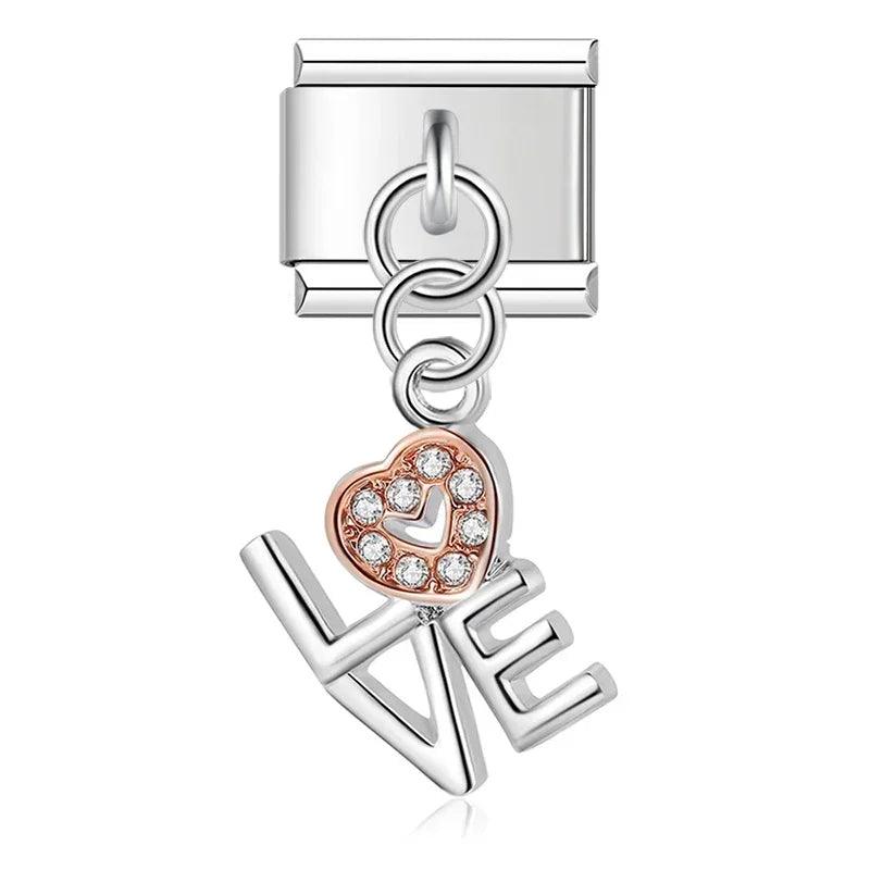 Pendentif Love - Italian Charms France 