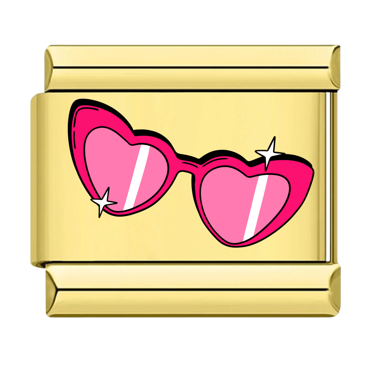 Lunettes coeur - Italian Charms France