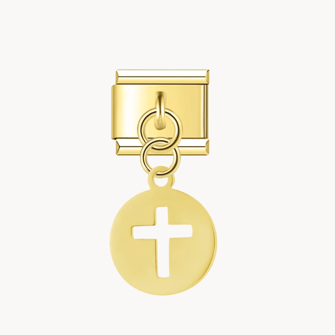 Pendentif Croix Or - Italian Charms France