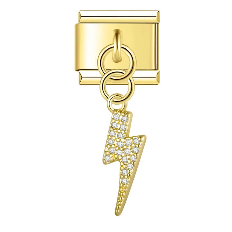 Pendentif éclair - Italian Charms France