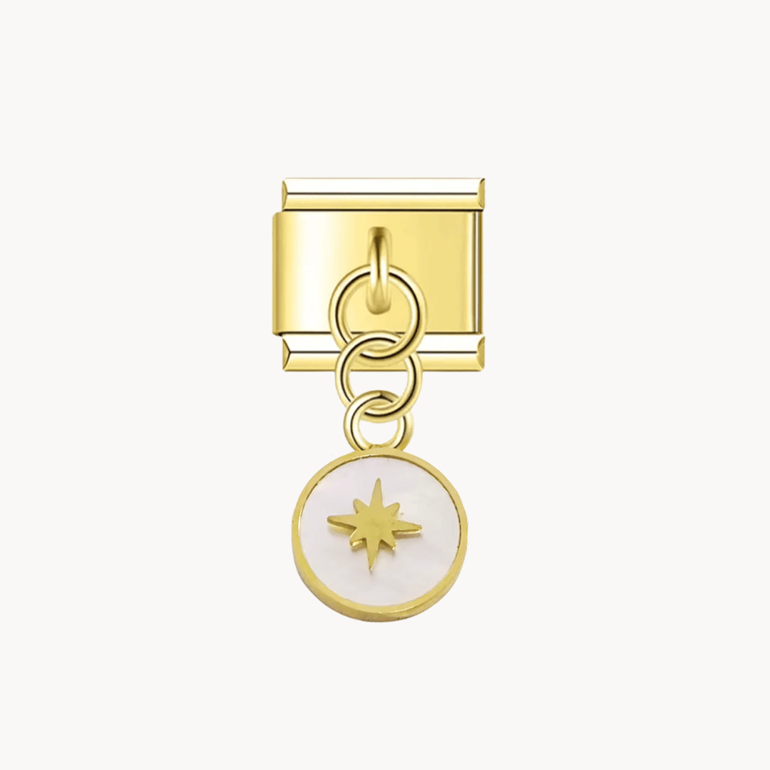 Pendentif Étoile Nacrée - Italian Charms France