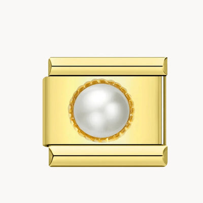 Perle dorée - Italian Charms France
