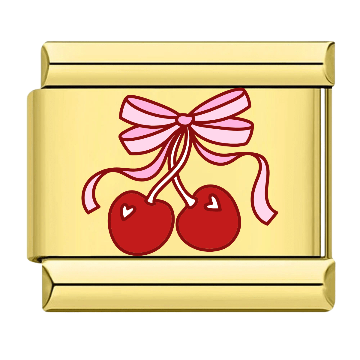 Pink cherries - Italian Charms France