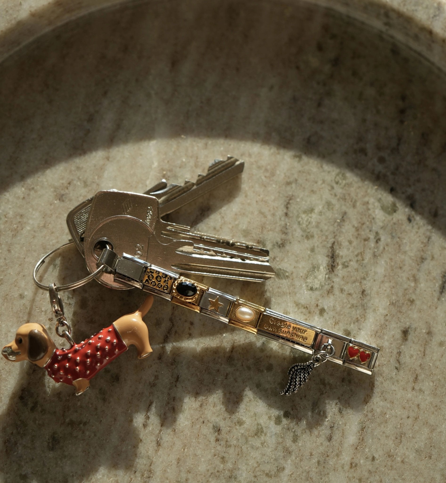 Porte - clés à charms - Italian Charms France