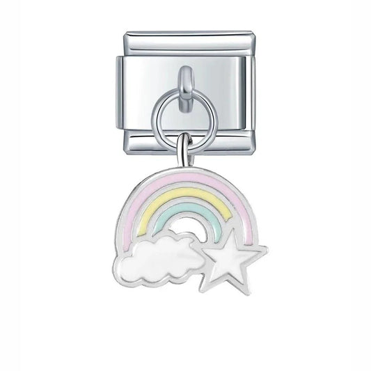 Arc-en-ciel suspendu - Italian Charms France 