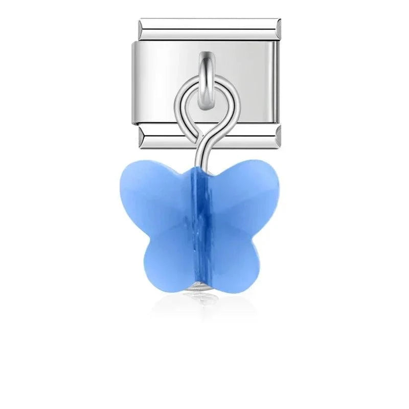 Papillon bleu - Italian Charms France 