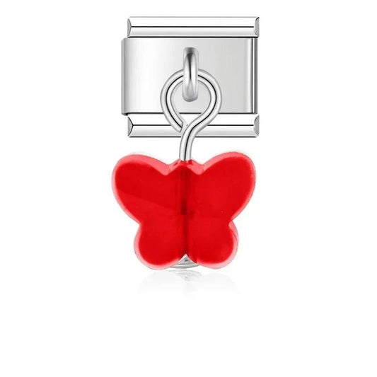 Papillon rouge - Italian Charms France 